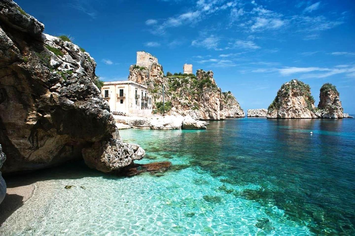 Villa Hibiscus Scopello 스코펠로 외부 사진